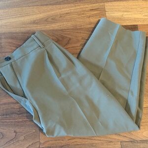 Zara Women’s Trousers Olive/Khaki (XL)